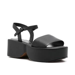 Chic Black Platform Sandals